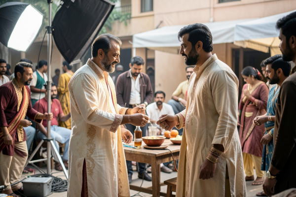 BTS Pictures From Drama Serial Jaan E Jahan’s Set – Pakistan Showbiz