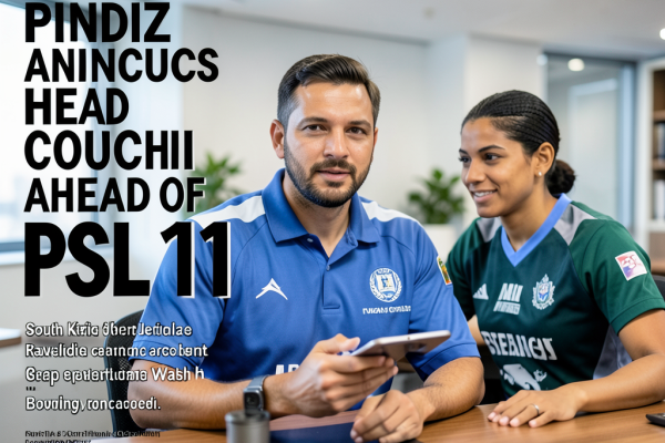 Pindiz Announces Head Coach Ahead of PSL 11